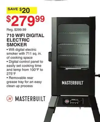 Dunham's Sports 710 WIFI DIGITAL ELECTRIC SMOKER offer