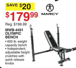 Dunham's Sports OLYMPIC BENCH offer