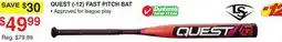 Dunham's Sports QUEST (- 12) FAST PITCH BAT offer