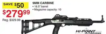 Dunham's Sports 9MM CARBINE offer