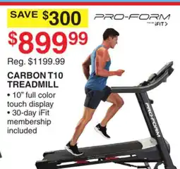 Dunham's Sports CARBON T10 TREADMILL offer