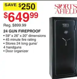 Dunham's Sports 24 GUN FIREPROOF offer