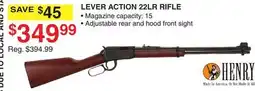 Dunham's Sports LEVER ACTION 22LR RIFLE offer