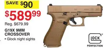 Dunham's Sports G19X 9MM CROSSOVER offer