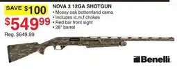 Dunham's Sports NOVA 3 12GA SHOTGUN offer