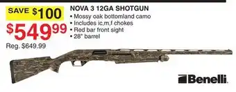 Dunham's Sports NOVA 3 12GA SHOTGUN offer