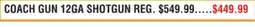 Dunham's Sports COACH GUN 12GA SHOTGUN offer