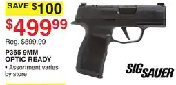 Dunham's Sports P365 9MM OPTIC READY offer