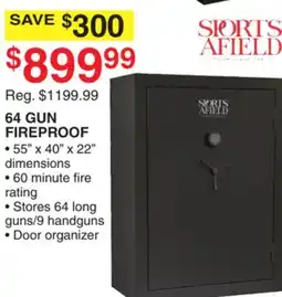 Dunham's Sports 64 GUN FIREPROOF offer