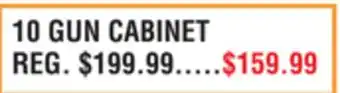 Dunham's Sports 10 GUN CABINET offer