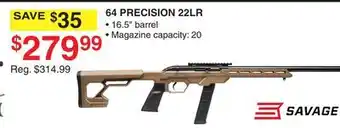 Dunham's Sports 64 PRECISION 22LR offer