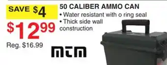 Dunham's Sports 50 CALIBER AMMO CAN offer