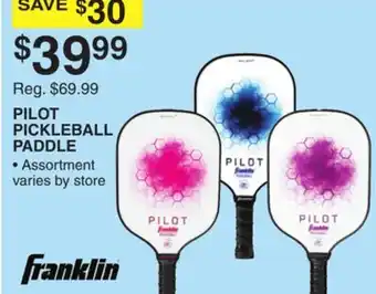 Dunham's Sports PILOT PICKLEBALL PADDLE offer