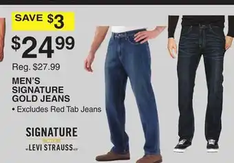 Dunham's Sports LEVIS MEN'S SIGNATURE GOLD JEANS offer
