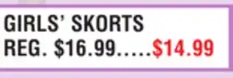 Dunham's Sports GIRLS' SKORTS offer