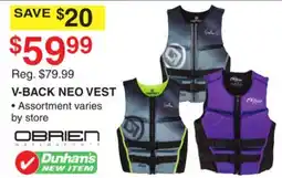 Dunham's Sports V-BACK NEO VEST offer