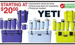 Dunham's Sports YETI offer