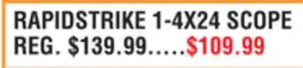 Dunham's Sports RAPIDSTRIKE 1-4X24 SCOPE offer