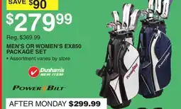 Dunham's Sports MEN'S OR WOMEN'S EX850 PACKAGE SET offer