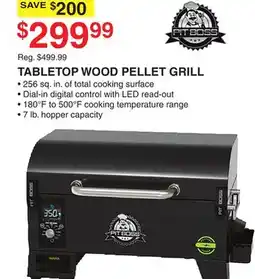 Dunham's Sports PIT BOSS TABLETOP WOOD PELLET GRILL offer