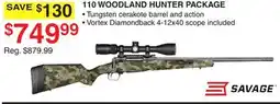 Dunham's Sports 110 WOODLAND HUNTER PACKAGE offer