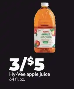 Hy-Vee Hy-Vee apple juice offer