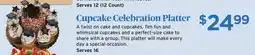 ShopRite Cupcake Celebration Platter offer