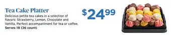 ShopRite Tea Cake Platter offer