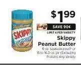 ShopRite Skippy Peanut Butter offer