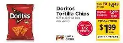 ShopRite Doritos Tortilla Chips offer