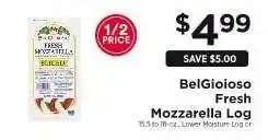 ShopRite BelGioioso Fresh Mozzarella Log offer