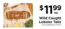 ShopRite Wild-Caught Lobster Tails offer