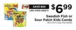 ShopRite Swedish Fish or Sour Patch Kids Candy offer