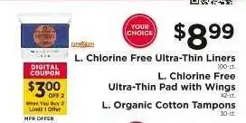 ShopRite L. Products offer