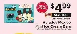 ShopRite Helados Mexico Mini Ice Cream Bars offer