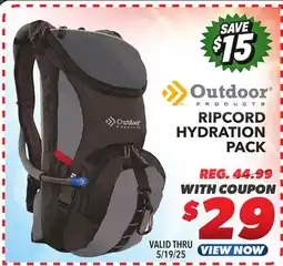 Big 5 Outdoor Products Ripcord Hydration Pack offer