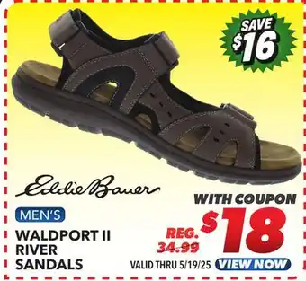 Big 5 Eddie Bauer Waldport II Men's River Sandals offer