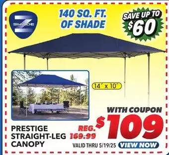 Big 5 Z-Shade Prestige 14' x 10' Canopy offer