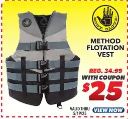 Big 5 Body Glove Method Flotation Vest offer