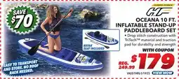 Big 5 Hydro-Force Oceana 10' Inflatable Convertible Stand-Up Paddleboard Set offer