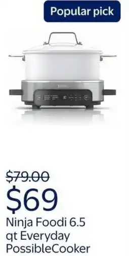 Walmart Ninja foodi everyday possiblecooker offer