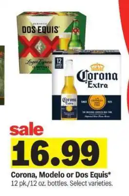 Meijer Corona, Modelo or Dos Equis offer