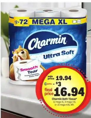 Meijer Charmin Bath Tissue offer