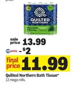 Meijer Quilted Northern Bath Tissue offer