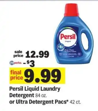 Meijer Persil Liquid Laundry Detergent offer