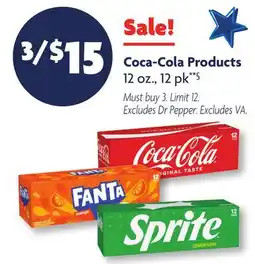 Family Dollar Coca-Cola Products offer