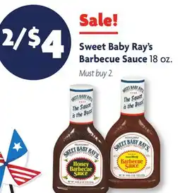 Family Dollar Sweet Baby Ray's Barbecue Sauce offer