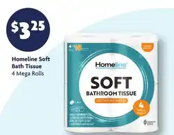 Family Dollar Homeline Soft Bath Tissue offer