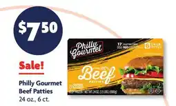 Family Dollar Philly Gourmet Beef Patties offer