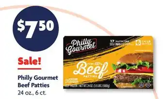 Family Dollar Philly Gourmet Beef Patties offer